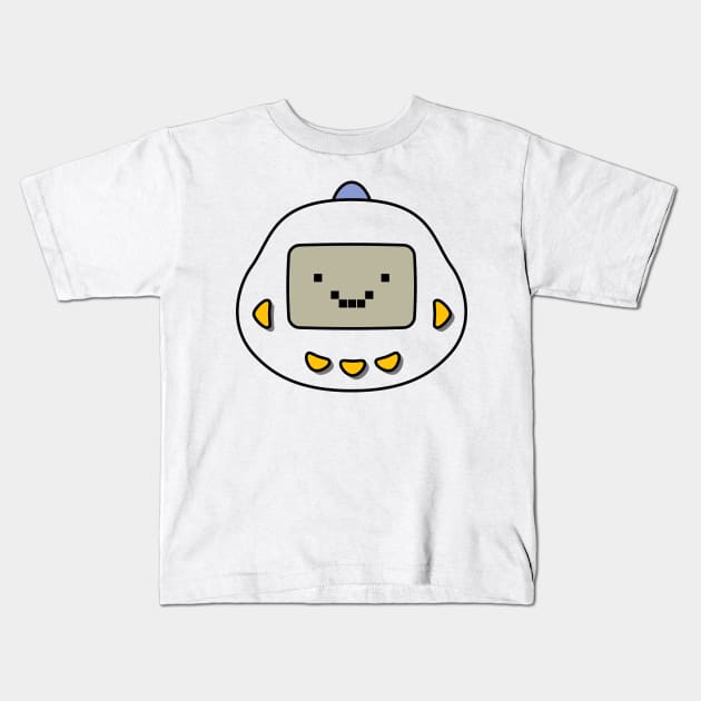 Tamagotchi (transparent) Kids T-Shirt by vo_maria